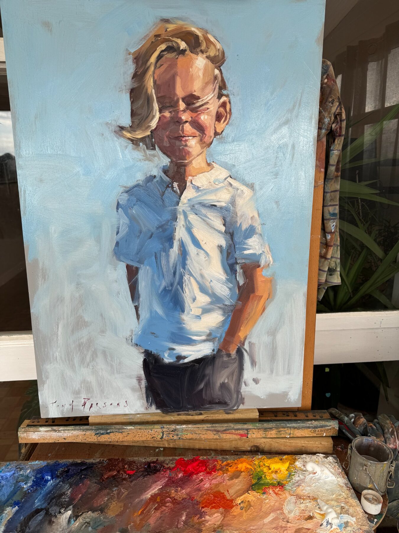 Private commission — Oil caricature portrait