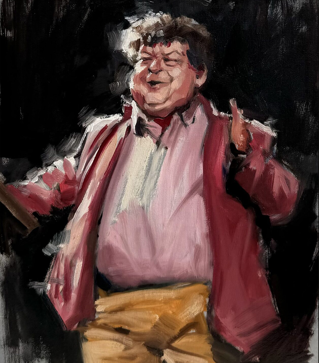 Rory Sutherland — Oil caricature